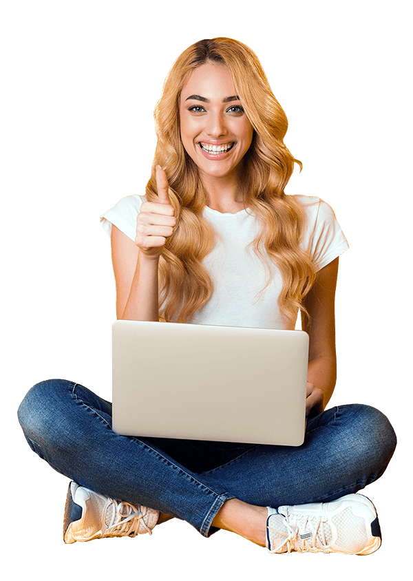 a happy Digital Marketing agency customer