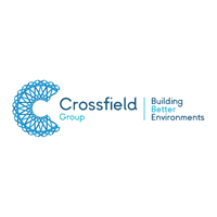Crossfield white logo