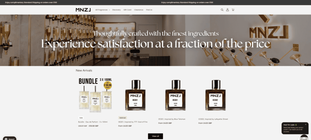 MNZL Website