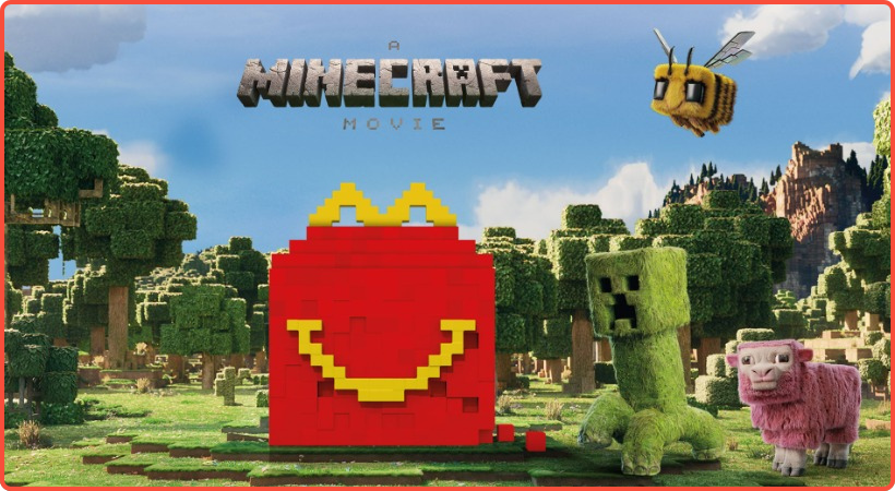 McDonald's 'A Minecraft Movie' Happy Meal Promotion