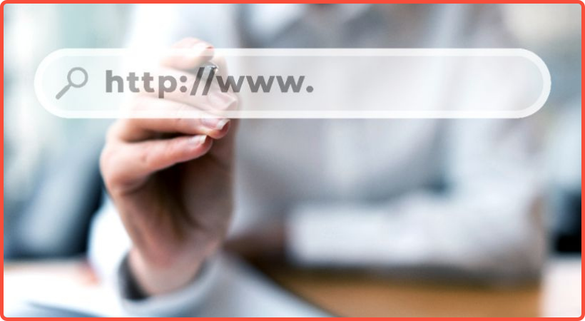 Someone searching online for a business website