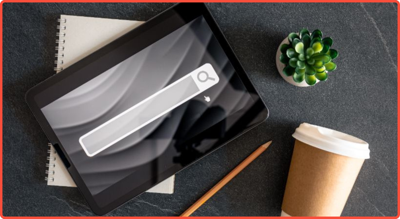 Someone searching online