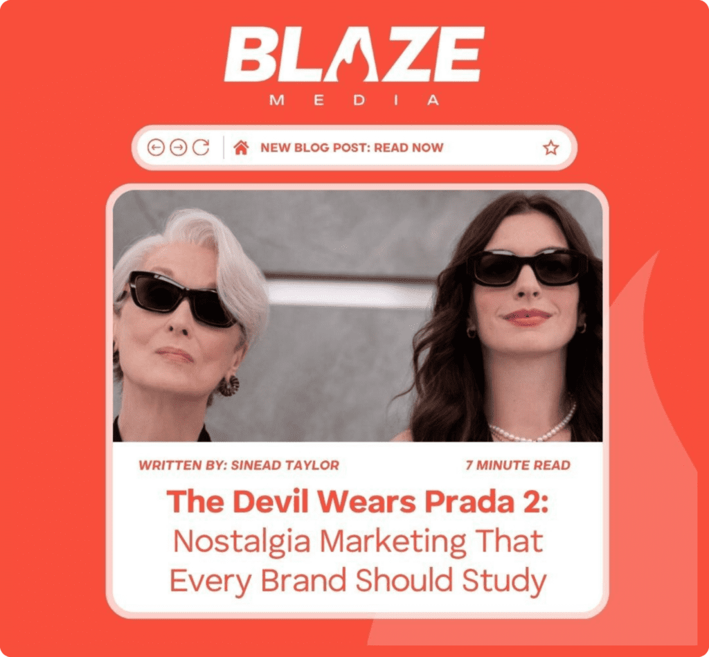 Example of Blaze media newsjacking the devil wears prada