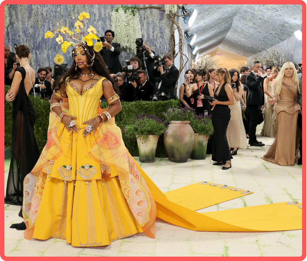 SZA at the Met Gala